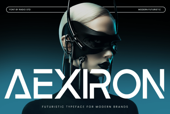 Aexiron: The Futuristic Typeface for Bold Branding