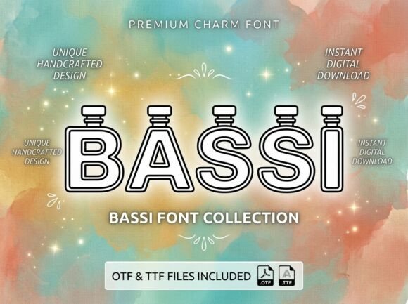 Bassi: The Decorative Font for Unforgettable Headlines