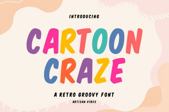 Cartoon Craze: Injecting Vintage Fun into Modern Design
