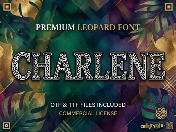 Charlene: A Display Font That Demands Attention