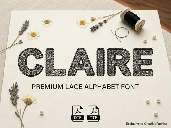 Claire: A Display Font That Demands Attention