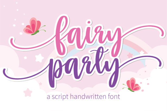 Fairy Party: A Font for Elegant, Handwritten Charm