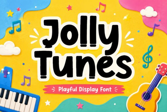 Jolly Tunes: The Display Font That Radiates Joy