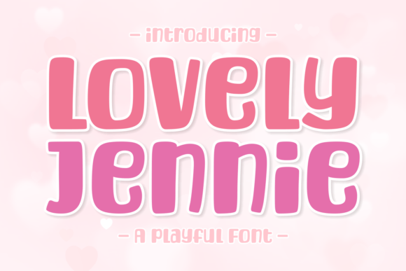 Lovely Jennie: The Handwritten Font for Approachable Branding
