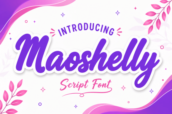 Maoshelly: Elevating Modern Design with Elegant Script