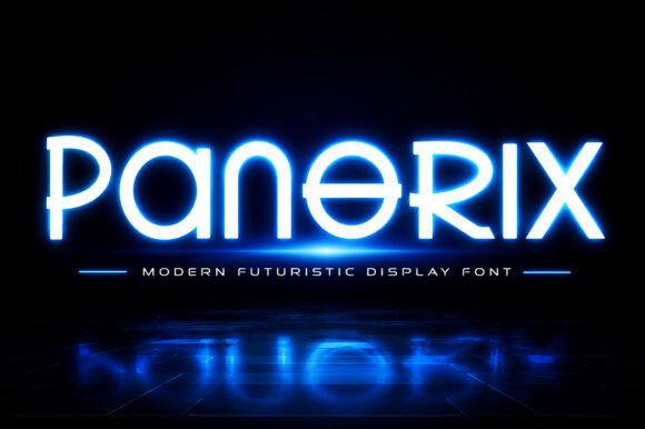 Panorix: A Modern Typeface for High-Tech Branding