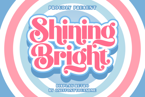 Shining Bright: A Font That Brings Warmth and Style to Your Projects