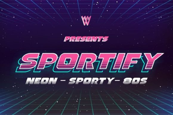 Sportify: A Retro-Modern Typeface for Bold Branding