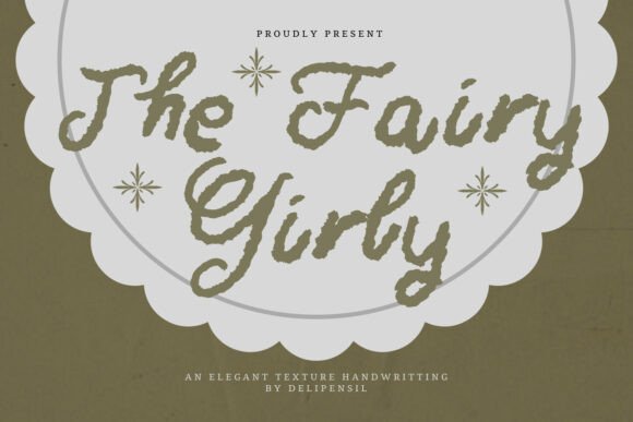 The Fairy Girly: A Whimsical Script for Cottagecore Dreams