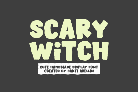 Unleash Spooky Creativity with the Scary Witch Font