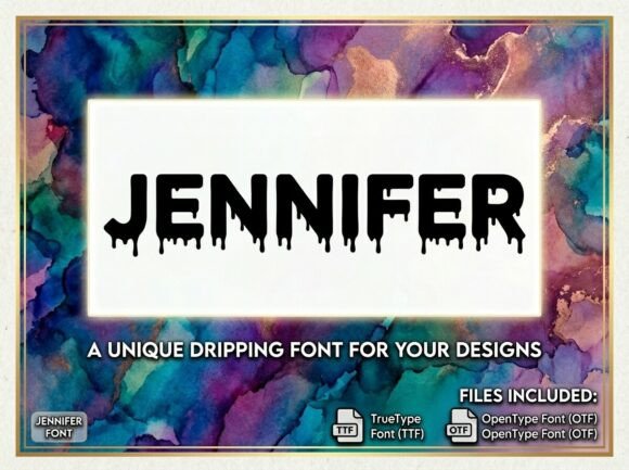 Why Jennifer Might Be Your Next Favorite Display Typeface